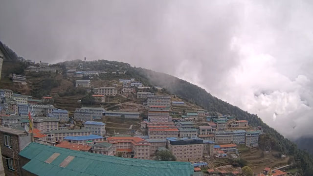 View Namche Bazaar